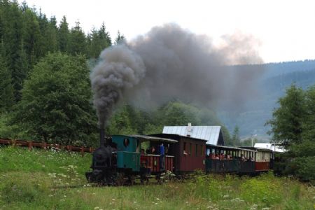 Smoschewer s dľhým vláčikom ide do Vydrova, Autor: Radim Škopec