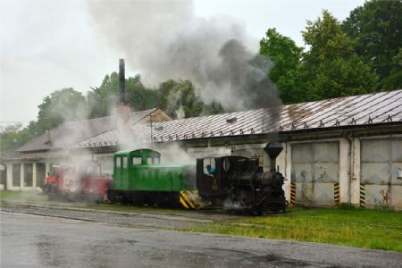 Přeprava Ráby na opravu z Hronce do Balogu, Autor:Radim Škopec