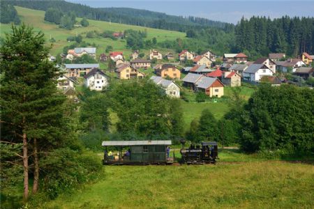 Joy s pracovním vlakem na Sitárce, Autor:Radim Škopec